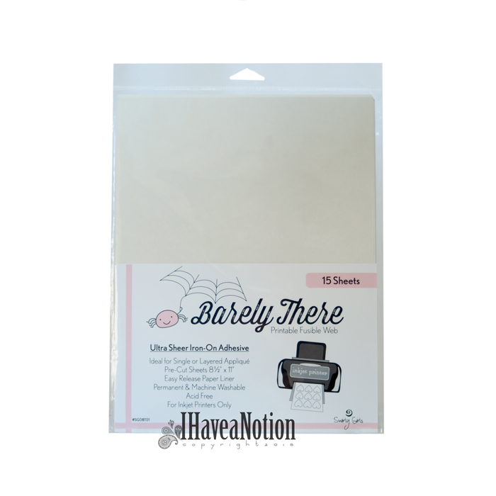 Barely There Printable Fusible Web