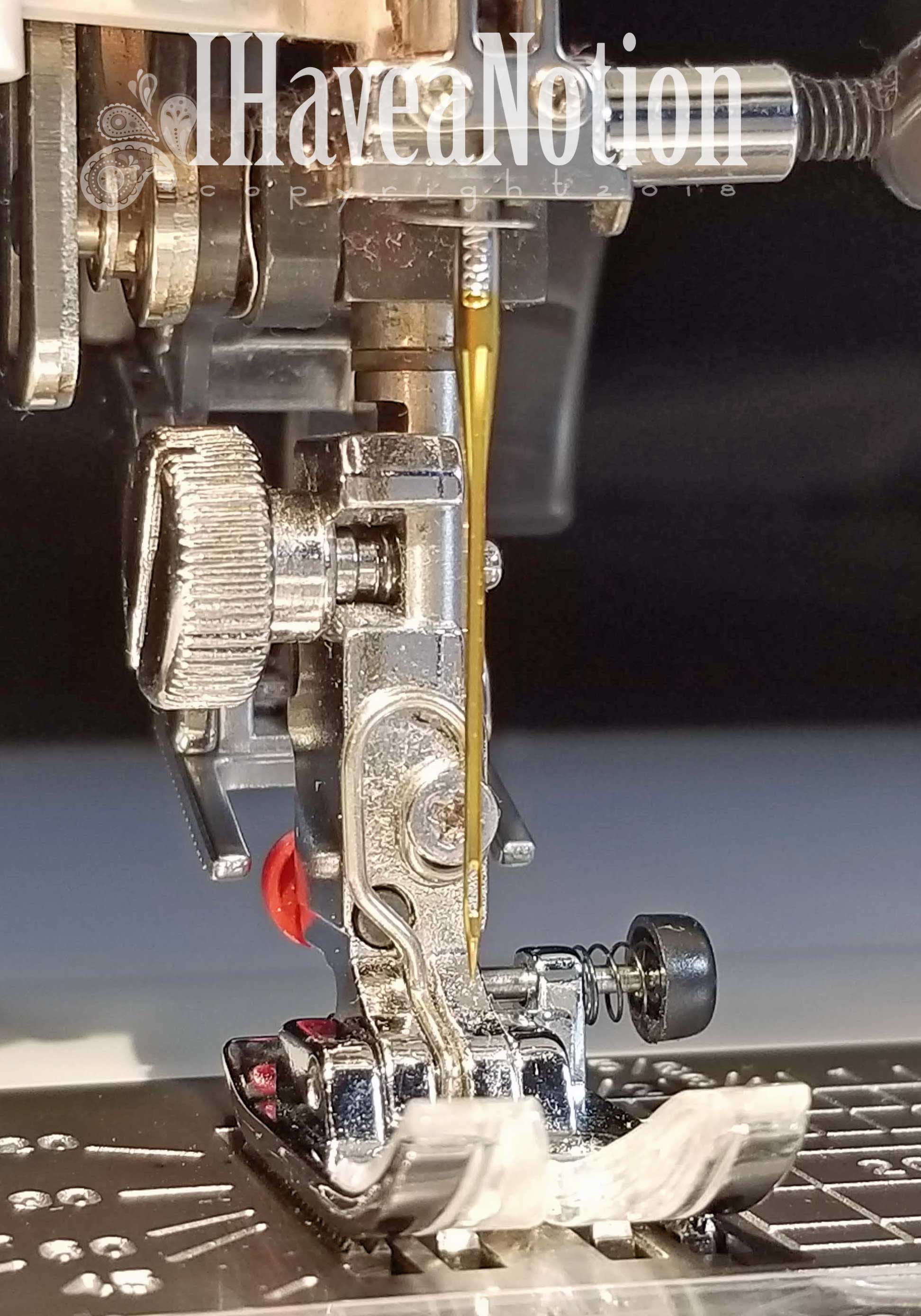 needle in a sewing machine