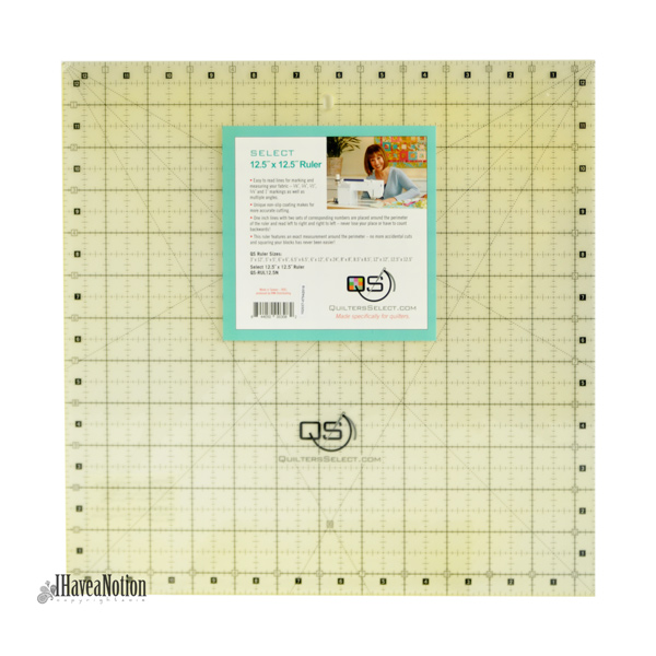 Quilters Select 12.5 inch square ruler