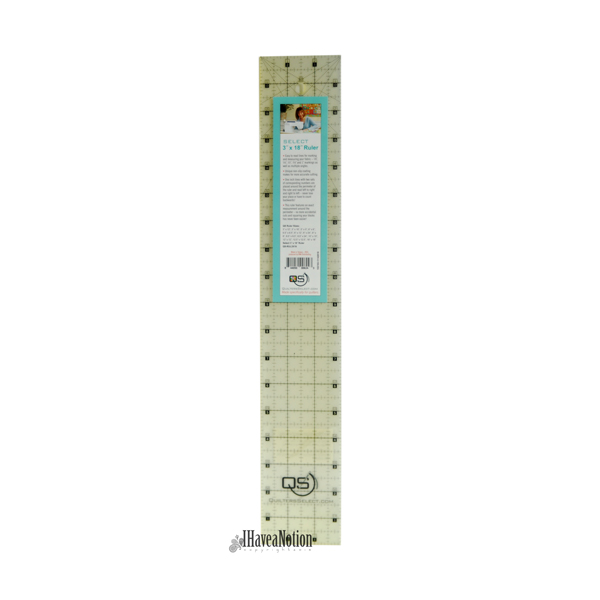 3x18 inch Quilters Select Ruler