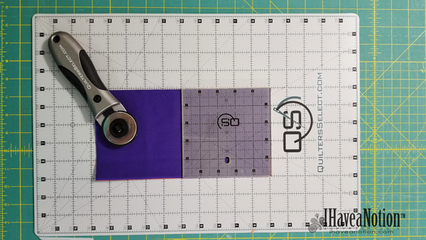 The Non-Slip aspect of the Quilters Select Ruler