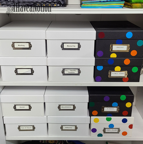 Supples Storage boxes