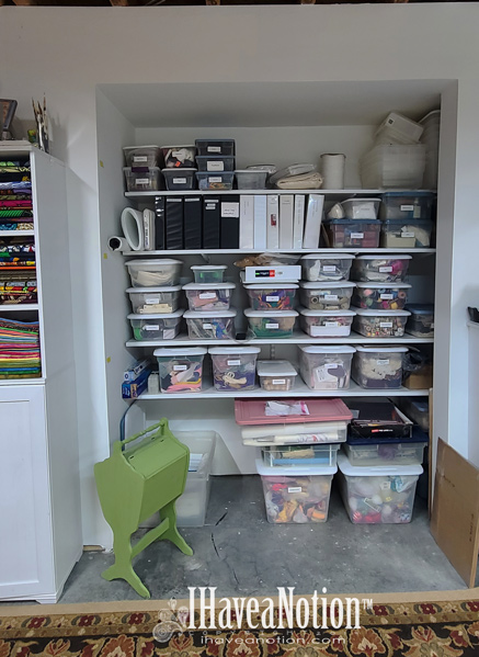 New Closet Shelves