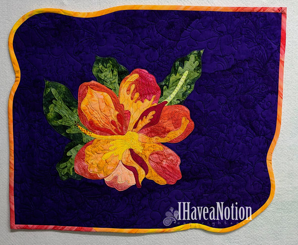 A New Hibiscus Quilt
