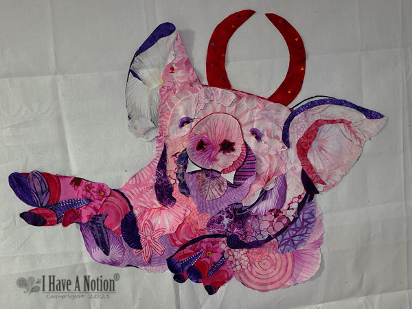 Iggy Piggy in fabric