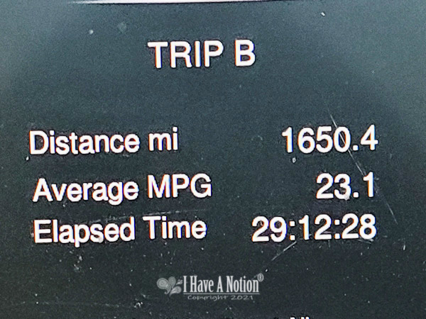 Workshop Odometer reading